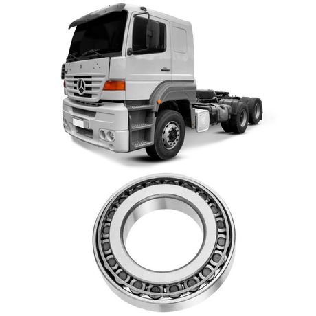 Rolamento Roda Mercedes-Benz 1944 2003 a 2005 Traseiro Externo Skf