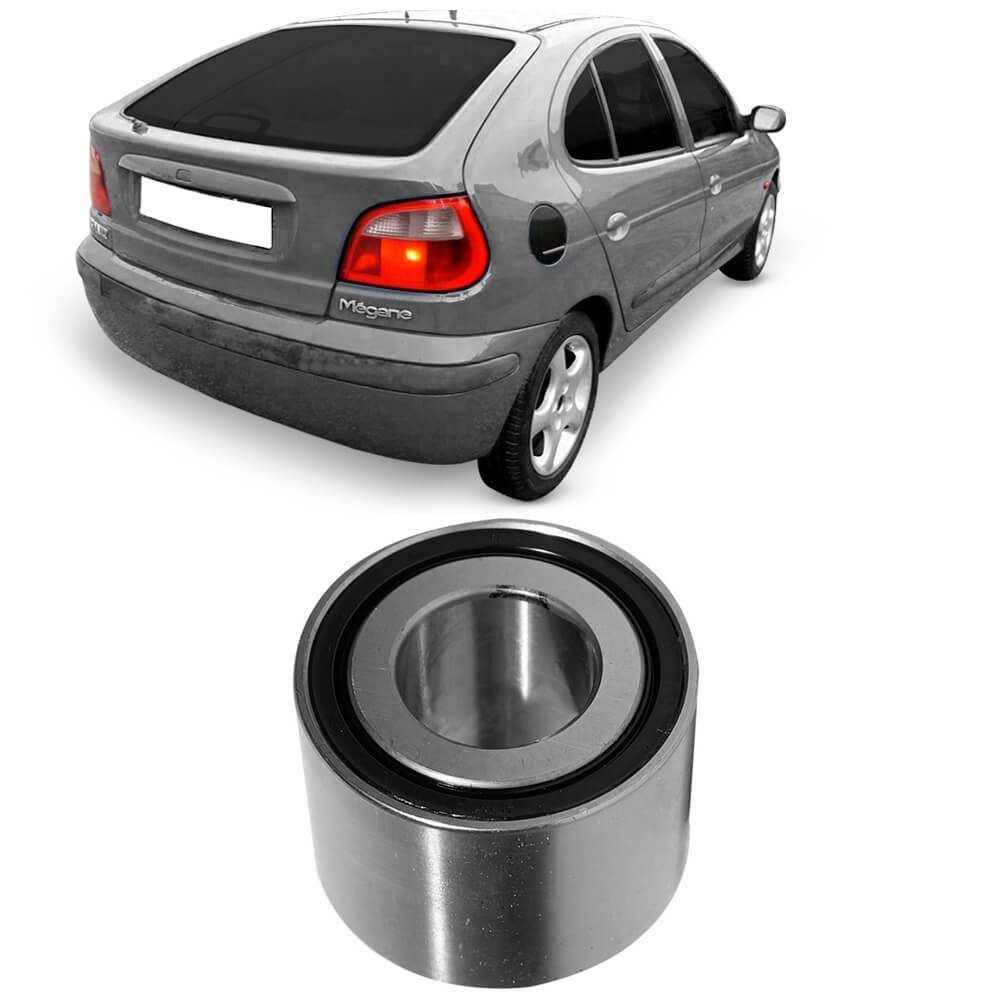 Rolamento de roda SKF para Renault Megane 1999-2004 traseiro sem ABS em fundo branco
