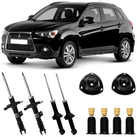 4-amortecedores-Nakata-para-Mitsubishi-ASX-2011-a-2018-dianteiros-e-traseiros-com-kit-de-montagem-incluido-