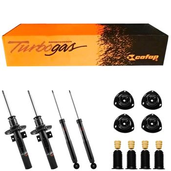 Amortecedores-Turbogas-Cofap-para-Volkswagen-Fox-2004-a-2009-kit-completo-dianteiro-e-traseiro-com-acessorios-