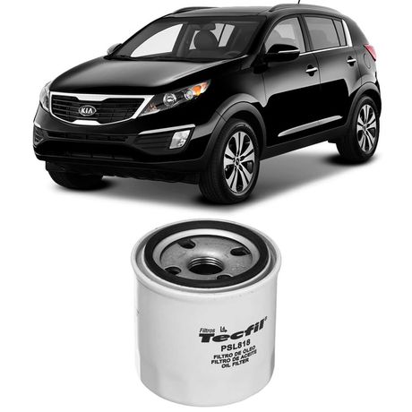 Filtro Óleo Kia Sportage 2.0 2.7 2005 a 2018 Tecfil
