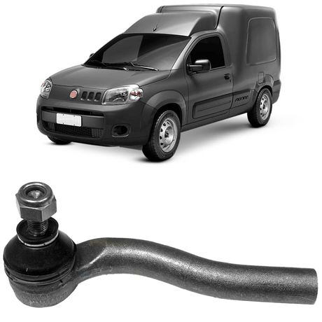Terminal Direção Fiat Fiorino 2014 a 2018 Dianteiro Passageiro Nakata