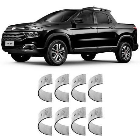 Bronzina Casquilho Biela STD Fiat Toro 1.8 16v 2016 a 2018 Metal Leve
