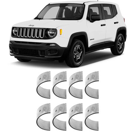 Bronzina Casquilho Biela STD Jeep Renegade 1.8 16v 2015 a 2019 Metal Leve