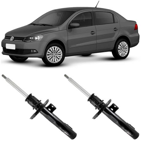 2 Amortecedor Volkswagen Voyage 2009 a 2020 Dianteiro Cofap