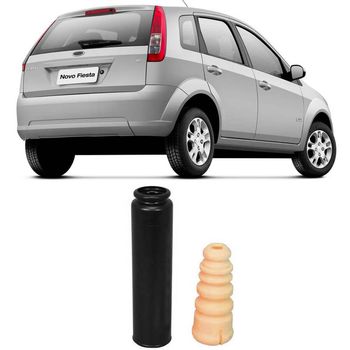 Kit-Batente-Coifa-Amortecedor-Fiesta-2003-a-2014-com-peca-preta-e-peca-amarela-ideal-para-manutencao-do-sistema-de-suspensao-