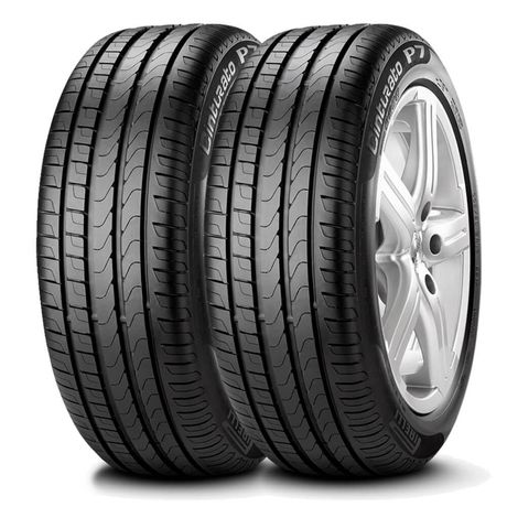 Kit 2 Pneu Pirelli Aro 19 225/45r19 92W Run Flat P7 Cinturato