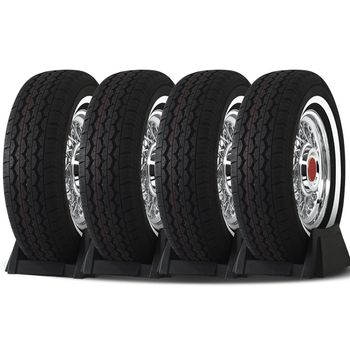 Kit de 4 pneus Windforce aro 15, tamanho 205/75R15C, perfil Touring Max, com design robusto e eficiente para veículos comerciais.