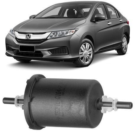 Filtro Combustível Honda City 1.5 2014 a 2017 Flex Tecfil