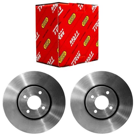 Par Disco Freio Peugeot 307 2001 a 2012 Dianteiro Ventilado TRW