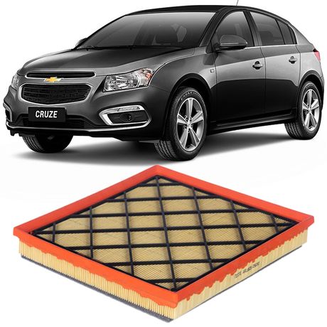 Filtro Ar Chevrolet Cruze 1.8 2012 a 2016 Tecfil