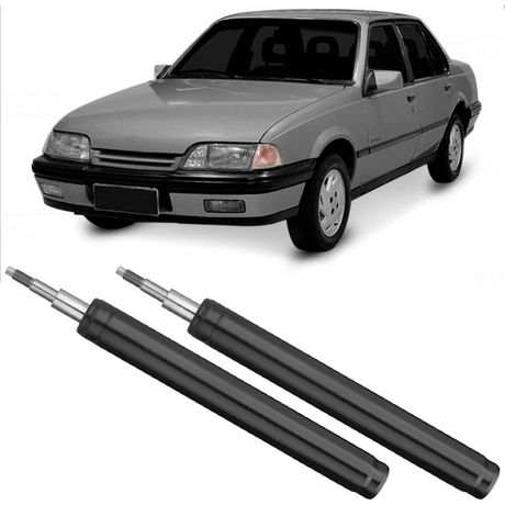 2 Amortecedor Monza 85 a 97 Dianteiro Motorista Passageiro Monroe e Kit