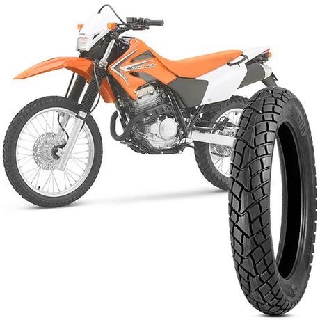 Pneu Moto XR 250 Levorin by Michelin Aro 18 120/80-18 62S Traseiro Dual Sport