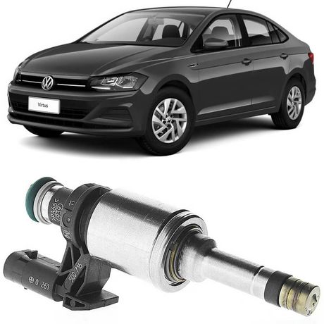 Bico Injetor Volkswagen Virtus 1.0 2018 a 2019 Bosch 0261500716
