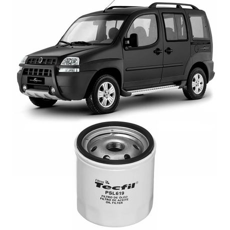 Filtro Óleo Fiat Doblo 1.8 8v 2004 a 2010 Tecfil