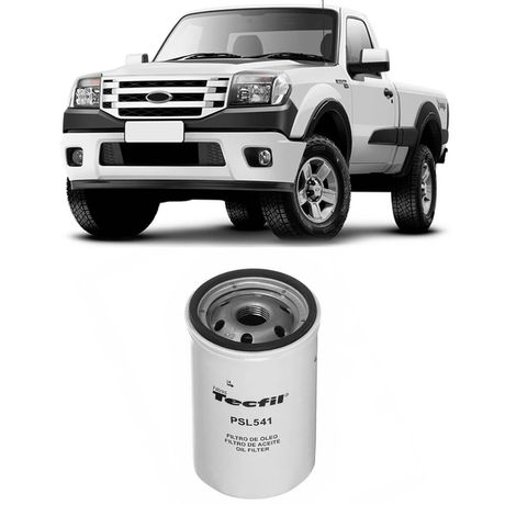 Filtro Óleo Ford Ranger 3.0 Power Stroke 2008 a 2012 Tecfil PSL541
