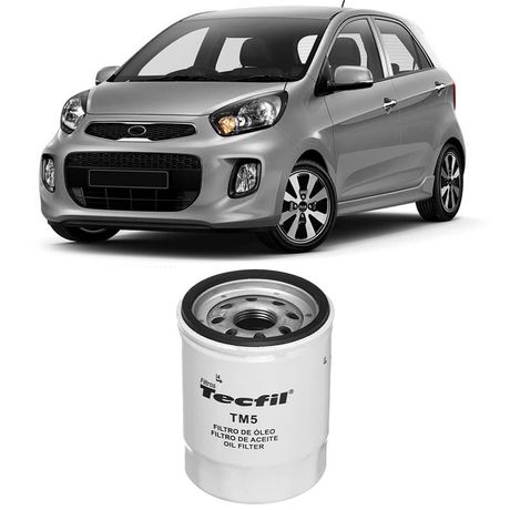 Filtro Óleo Kia Picanto 1.0 1.1 2006 a 2017 Tecfil - PSL55M