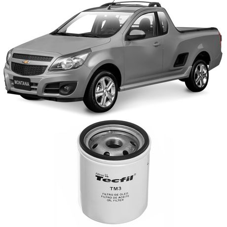 Filtro Óleo Chevrolet Montana 1.4 1.8 2004 a 2018 PSL18M Tecfil