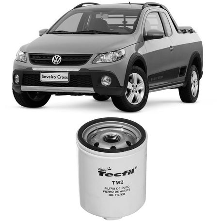 Filtro Óleo Volkswagen Saveiro 82 a 2023 Tecfil PSL34MP