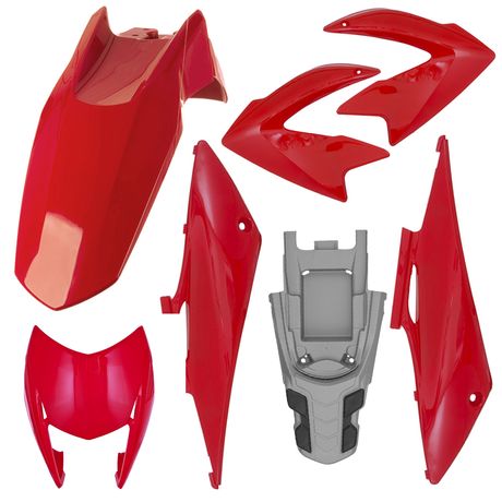 kit-carenagem-bros-150-2009-a-2010-pro-tork-012-6012-vermelho-caucaia-7-pecas-hipervarejo-1