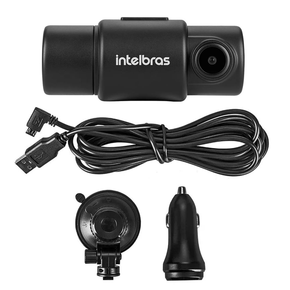 Câmera Veicular LCD 1,5" Full HD Duo DC 3201 Intelbras fortbras