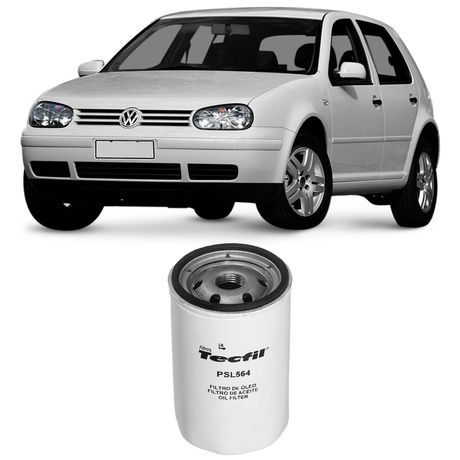 Filtro Óleo Vw Golf Polo Passat 95 a 2016 PSL564 Tecfil