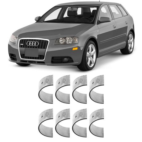 Bronzina Casquilho Biela Audi A3 A4 Volkswagen Fox 95 a 2013 BB503 0.50 Metal Leve