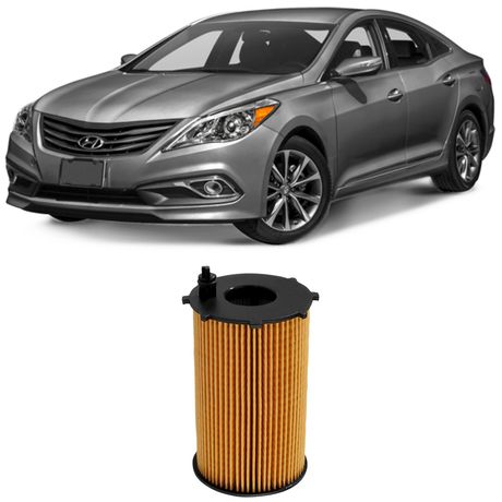Filtro Óleo Hyundai Santa Fé Azera 2010 a 2020 PEL722 Tecfil