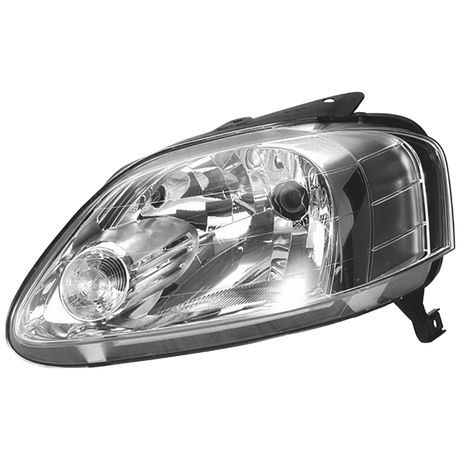 Farol Fox 2004 a 2009 Crossfox 2005 a 2009 Foco Simples Com Pisca Metalizada FW396 Orgus