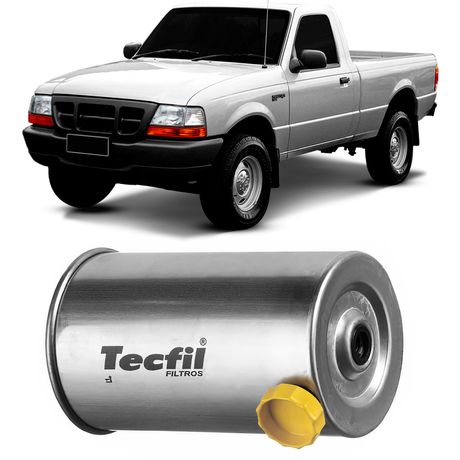 Filtro Combustível Ford Ranger 2.8 2001 a 2005 PSC498/2 Tecfil