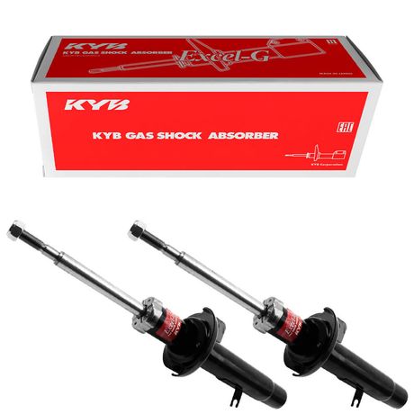 2 Amortecedor Citroen C3 2003 a 2012 Dianteiro Motorista Passageiro Kayaba 339781