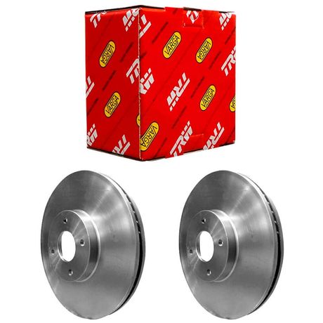 Par Disco Freio Fiat 500 2007 a 2023 Dianteiro Ventilado RCDI0080.0 TRW