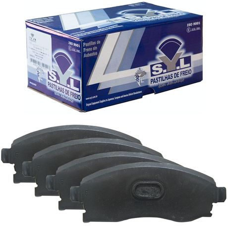 Kit Pastilha Freio Hyundai HR 2006 a 2018 Dianteira Akebono 2263 SYL