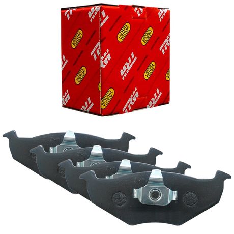 Kit Pastilha Freio Volkswagen Fox Saveiro 2002 a 2013 Dianteira TRW RCPT01870