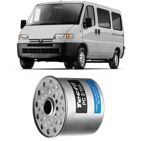 Filtro Combustível Peugeot Boxer 2.5 1999 a 2000 PC2/155 Tecfil