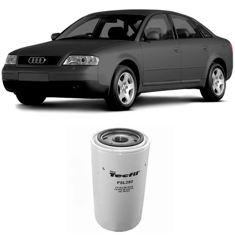 Filtro Óleo Audi A6 2.8 V6 94 a 97 PSL408 Tecfil