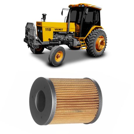 Filtro Hidraulico Valmet/ Valtra 118 MWM D225/6 77 a 80 Tecfil PTH800