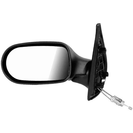 Retrovisor Palio Fire Strada Siena 2001 a 2004 2 Portas Preto Com Controle CarolCar