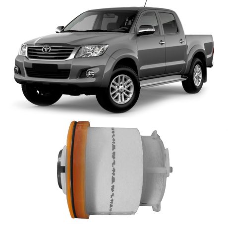 Filtro Combustivel Toyota Hilux 3.0 2012 a 2015 Metal Leve - Filtro Combustível Toyota Hilux 3.0 2005 a 2015 Metal Leve