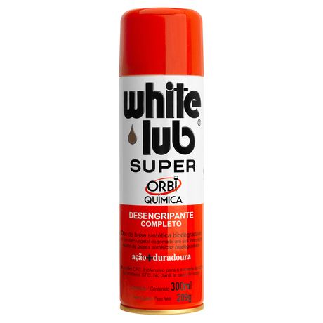 Desengripante Anti Ferrugem Spray White Lub 300ml Orbi Química