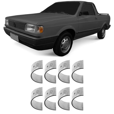 Bronzina Casquilho Biela STD Saveiro Voyage 1.6 8V 89 a 93 Metal Leve SBB223