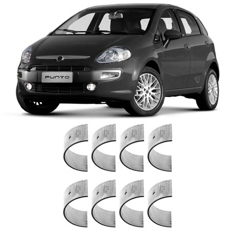 Bronzina Casquilho Biela STD Punto Grand Siena Uno 2010 a 2017 Metal Leve SBB345
