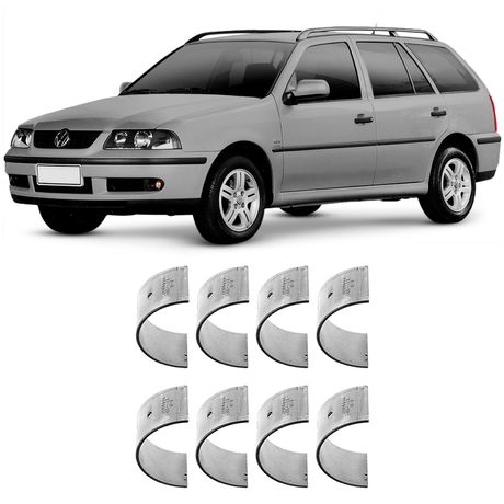 Bronzina Casquilho Biela 0.75 Kombi Parati Passat 81 a 2005 Metal Leve SBB390