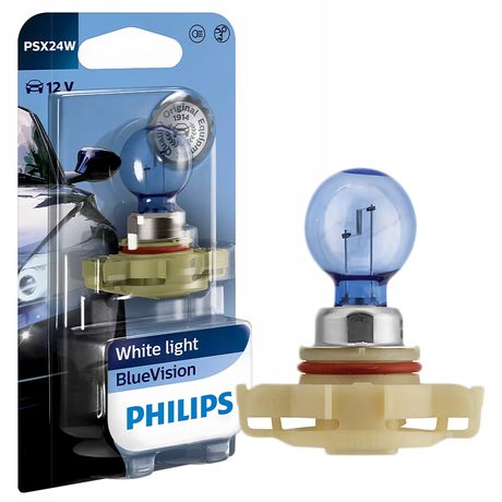Lâmpada Farol Philips BlueVision 12V 24W 3700K 12276BVB1