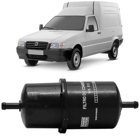 Filtro Combustivel Fiat Fiorino Premio Uno 94 até 2015 MANN-FILTER WK513
