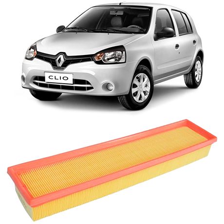 Filtro Ar Renault Clio Sandero 1.0 16V 2012 a 2017 MANN-FILTER C29014
