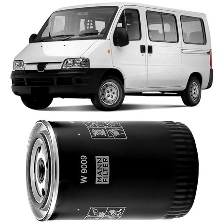 Filtro Óleo Boxer Ducato Jumper 2009 a 2017 MANN-FILTER W9009