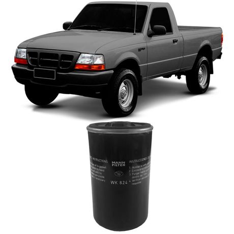 Filtro Combustível Ford Ranger 2.5 97 a 2001 MANN-FILTER WK824