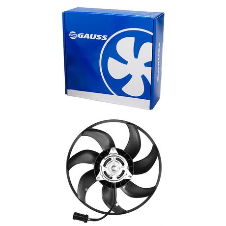 Ventoinha Radiador Idea Palio Strada 2001 a 2016 Com Ar Gauss GE1024