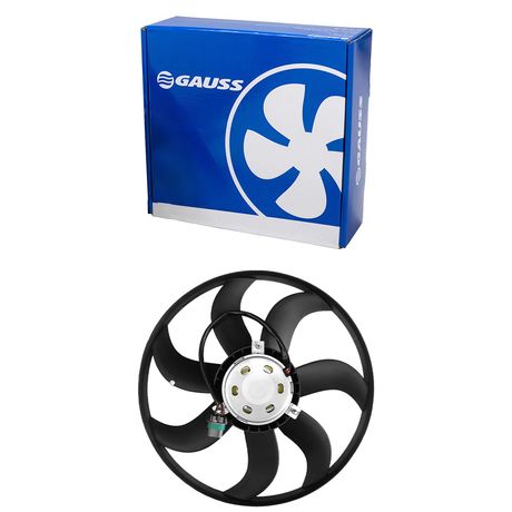 Ventoinha Radiador Saveiro Voyage SpaceFox 1.0 1.6 2006 a 2016 Com Ar Gauss GE1032